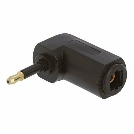 CMPLE Optical Toslink Jack to Mini Plug Angled Adapter 261-N